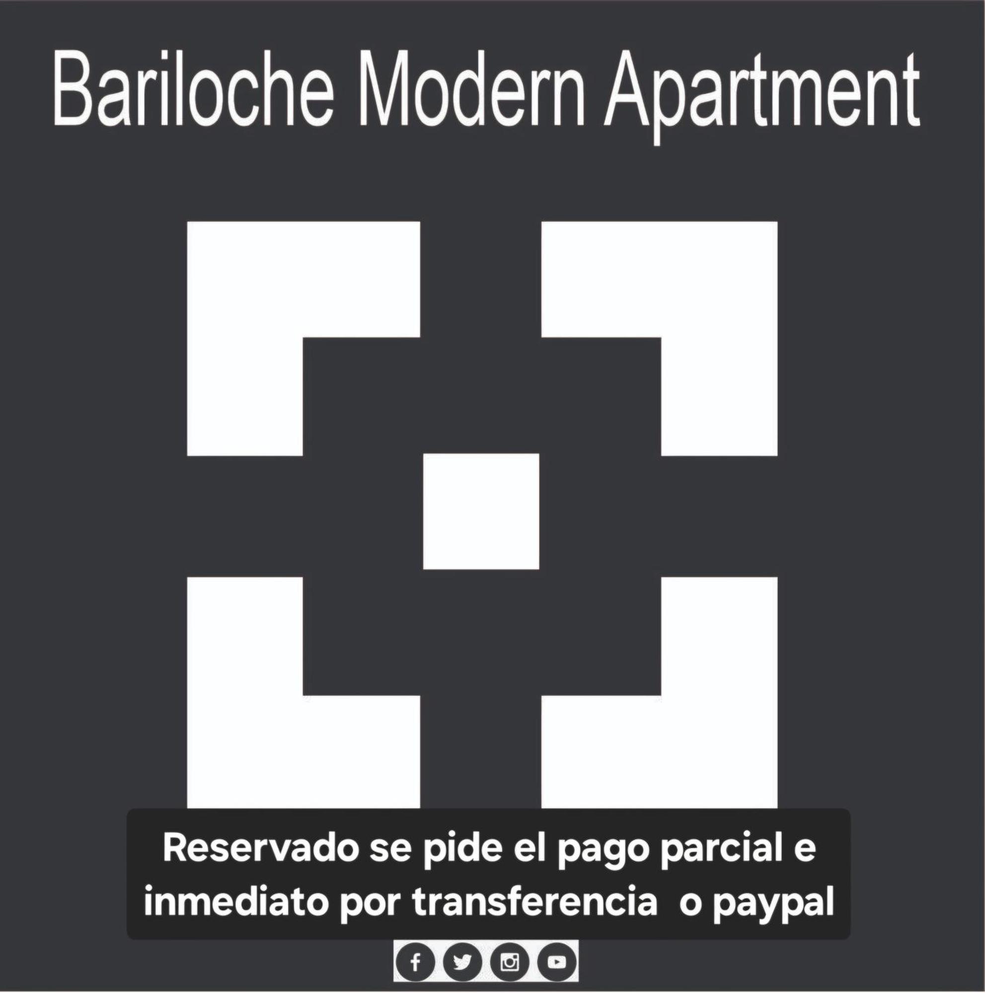 Bariloche Modern Apartment Bagian luar foto